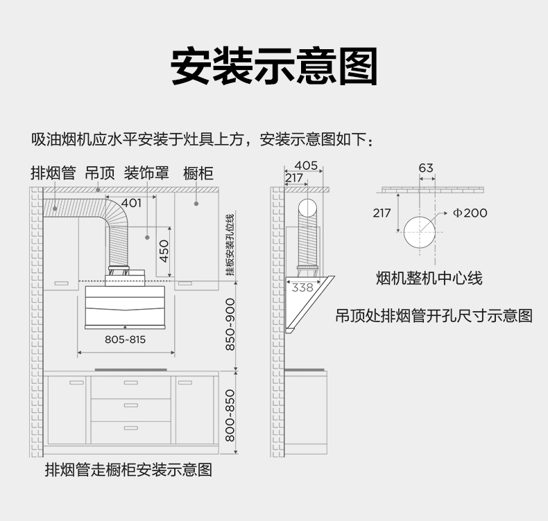 爱妻油烟机结构图图片