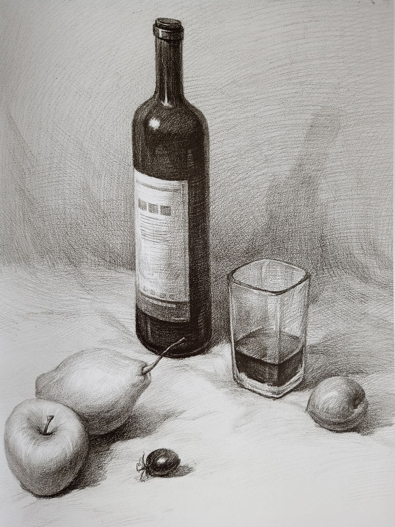 《惠典正版标准入门教程素描静物 组合临摹书籍美术基础技法结构到位