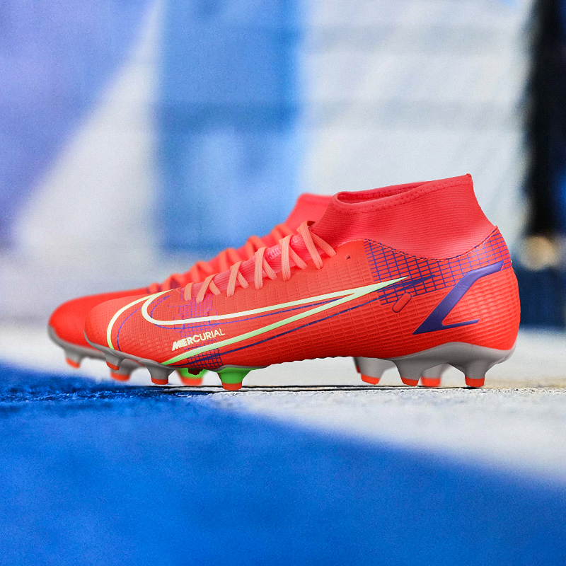 耐克(nike)足球鞋 nike/耐客 中端刺客14高帮 mg足球鞋cv0843600