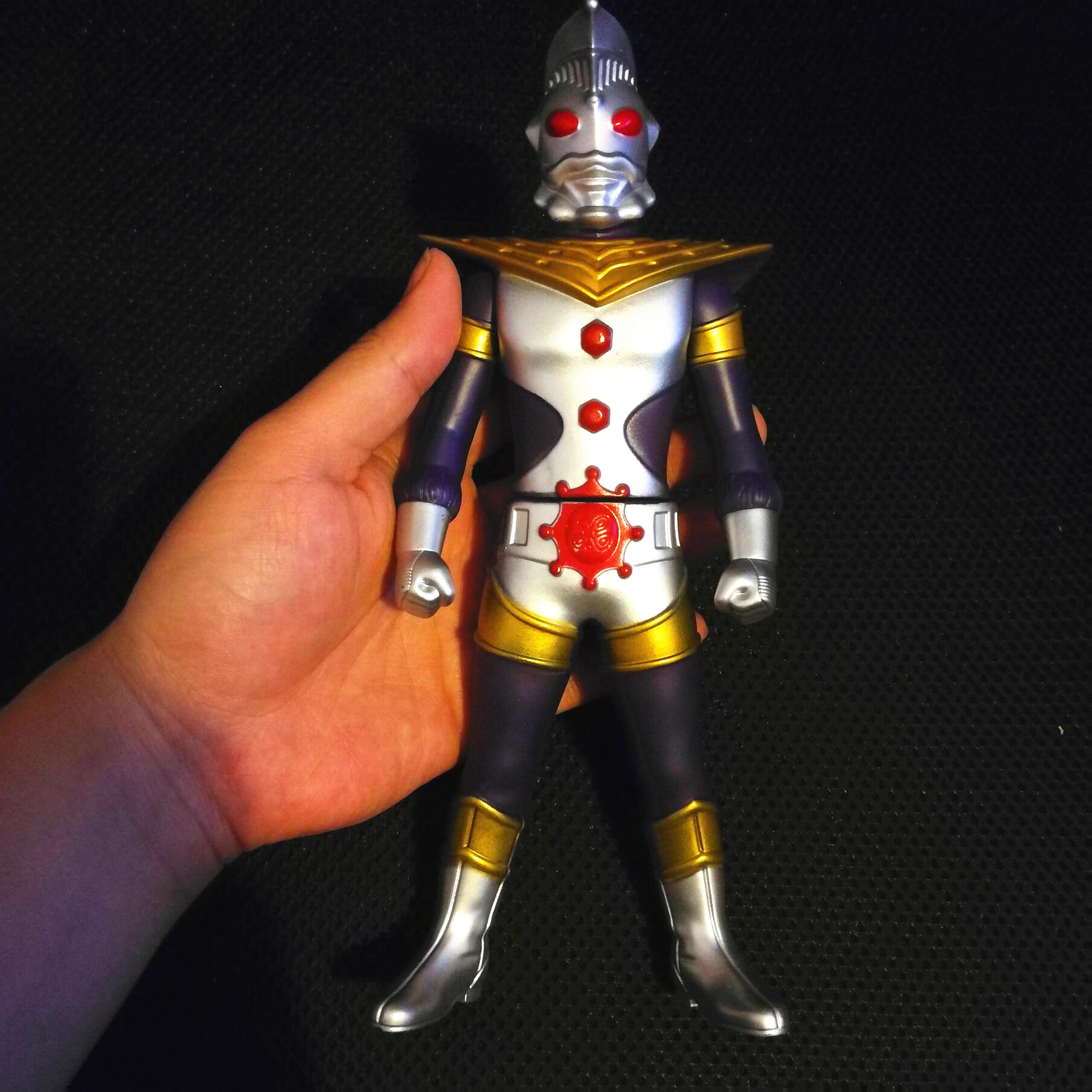 奥特曼 奥特软胶人偶玩具 带披风斗篷 金古奥特曼23厘米 23厘米奥特不