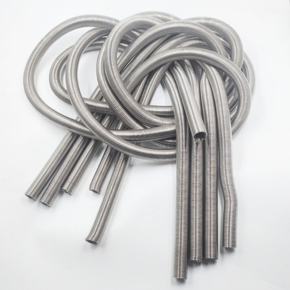 弹簧拉簧1米长带钩簧强力1018黄回位拉力保护管璜软护套伸缩簧151米