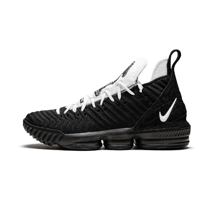 nike耐克19新款男鞋lebron16詹姆斯16代黑白缓震耐磨实战篮球鞋