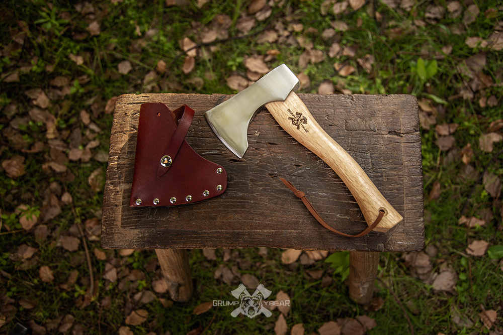 敬平g&b暴躁熊 尼曼斧锻造斧头锻打木工斧劈柴斧户外斧鹰钉战斧福斯斧