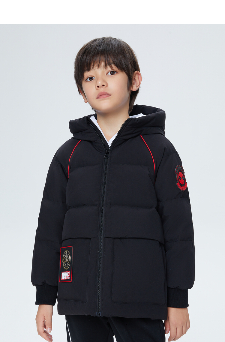 超级新品 波司登童装男童2020新款儿童羽绒服连帽时尚羽绒服t00143951