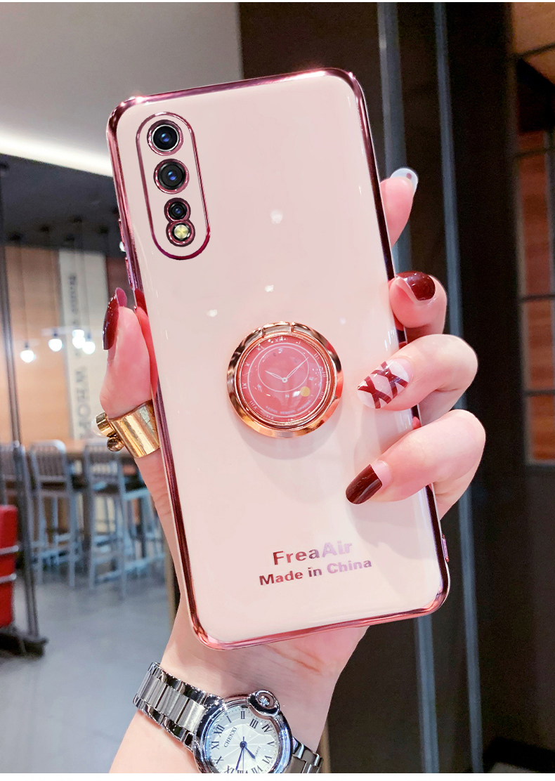 vivoy7s手机壳 vivo y7s手机套 硅胶软壳 保护壳/套 创意支架 tidiui