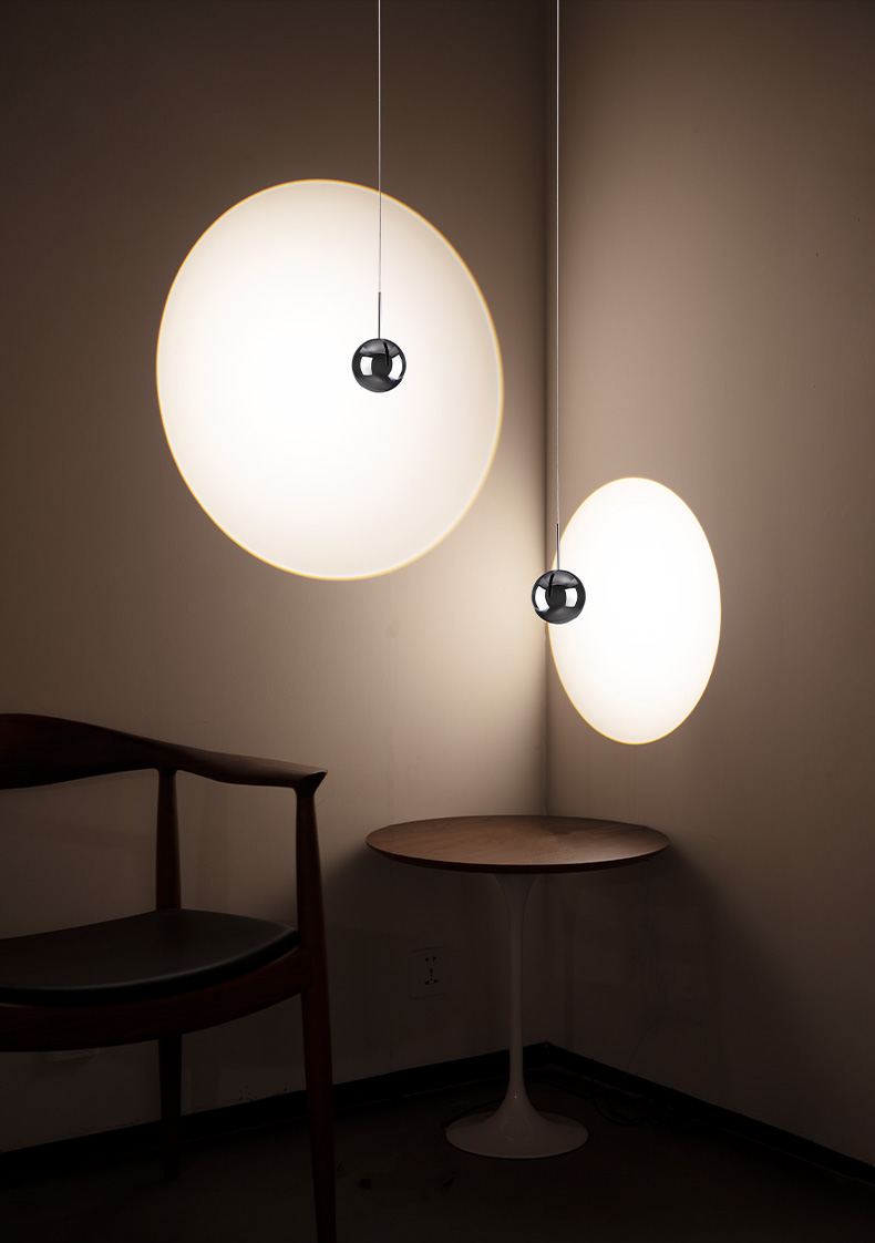 新特丽床头吊灯卧室单头小吊现代简约玄关灯过道吊灯轻奢灯饰餐厅吧台