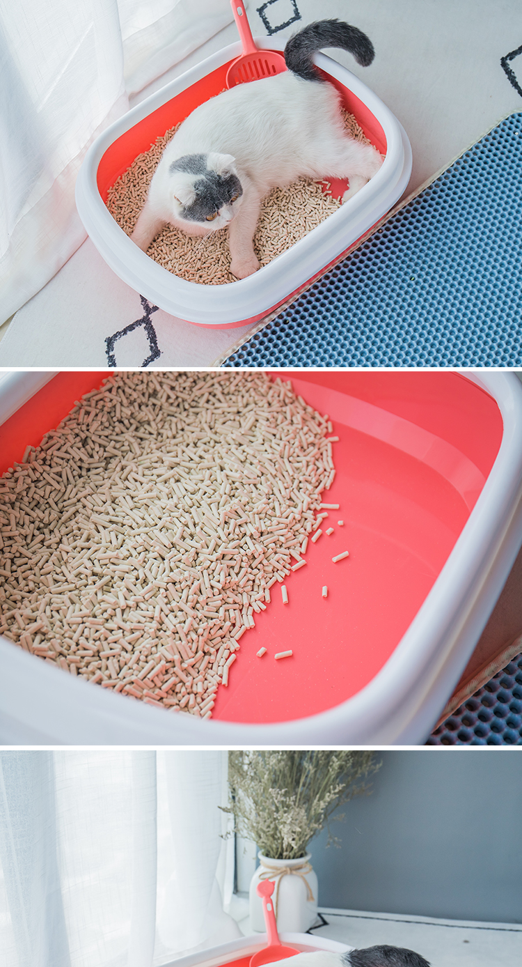 猫砂盆猫厕所半封闭特大号猫屎盆子双层