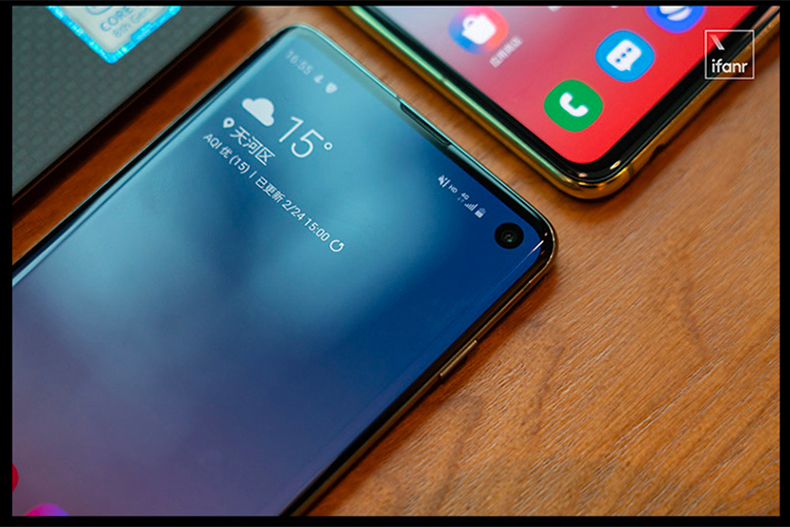 三星galaxys10smg97508gb128gb烟波蓝全网通4g旗舰手机感官全视屏移动