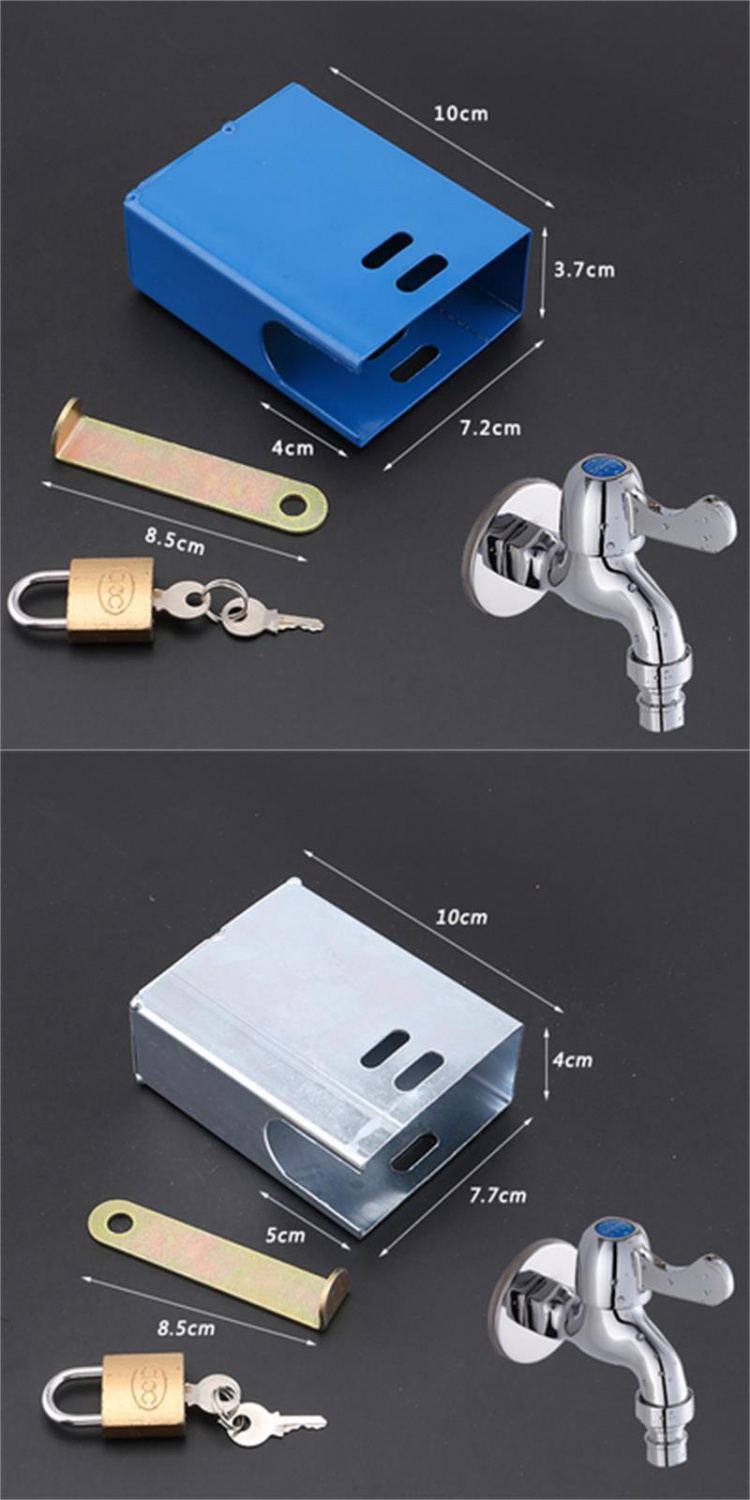 水管加长防盗锁方便场所室外型宝宝锁水龙头的盒子闪电客户外安全 a款