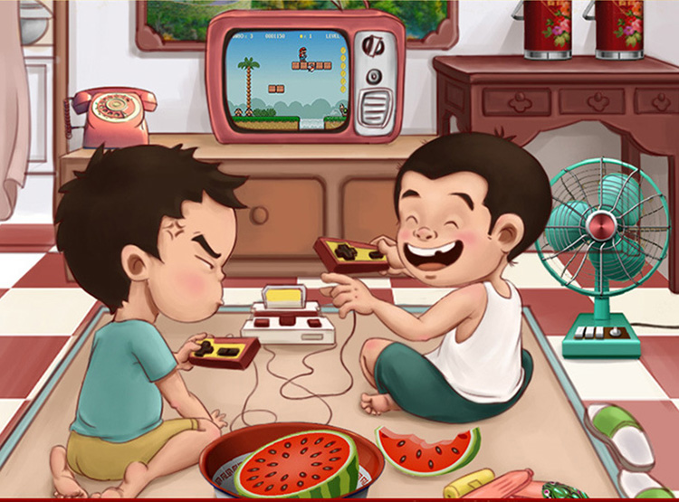 儿童游戏机掌机怀旧款俄罗斯方块学生小型掌上老式便携式超级玛丽超人