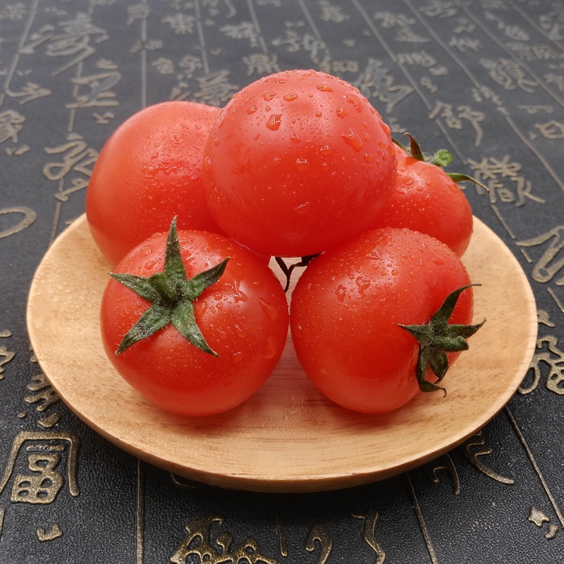 超级新品 串红西红柿 新鲜蔬菜 串柿番茄樱桃 沙拉菜小番茄 日天 500g