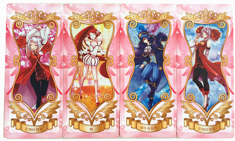 淘米正版小花仙精灵王契约卡花语包第三季黑化进化闪卡玩具卡片小花仙