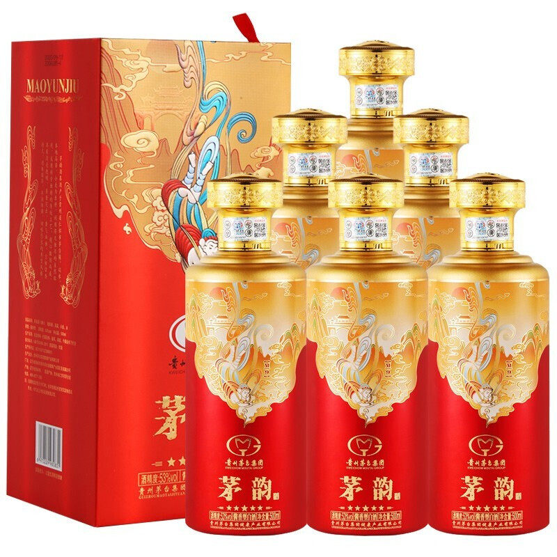 贵州茅台 100mm 53度　白酒 飞天53%vol 500ml 贵州茅台酒酱香型白酒【价格图片品牌报价