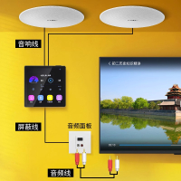 先科(SAST)智能AI吸顶音响天花吊顶家庭影院音乐标配(内置精灵)智能语音主机+2个6.5英寸重低音同轴吸顶音响