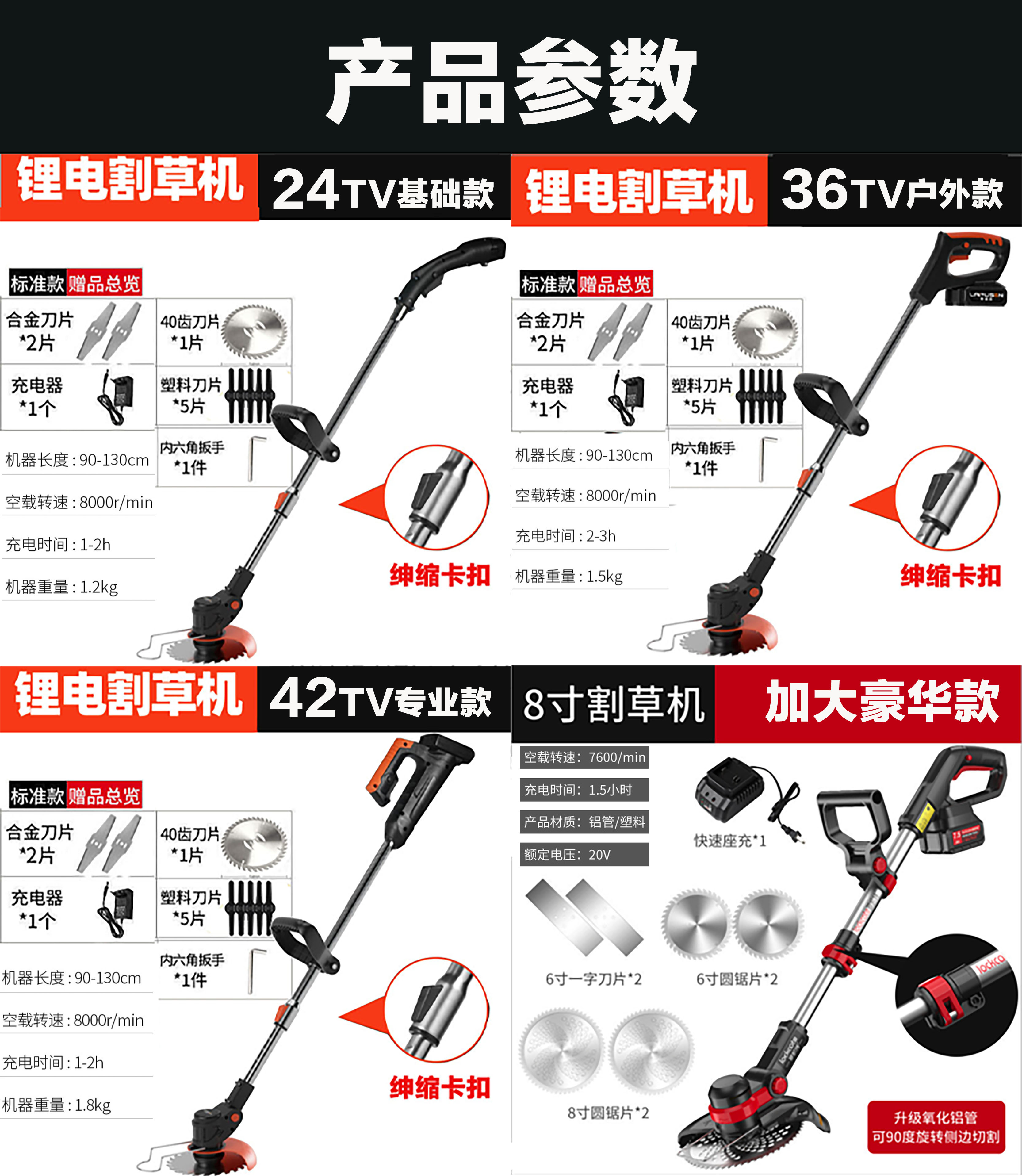 割草机电动打草机多功能除草机小型家用草坪机修剪器jing ping【价格