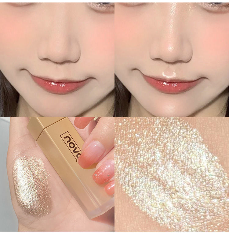 《novo液体修容笔高光笔棒哑光阴影鼻影修容粉高光瘦脸珠光哑光眼影