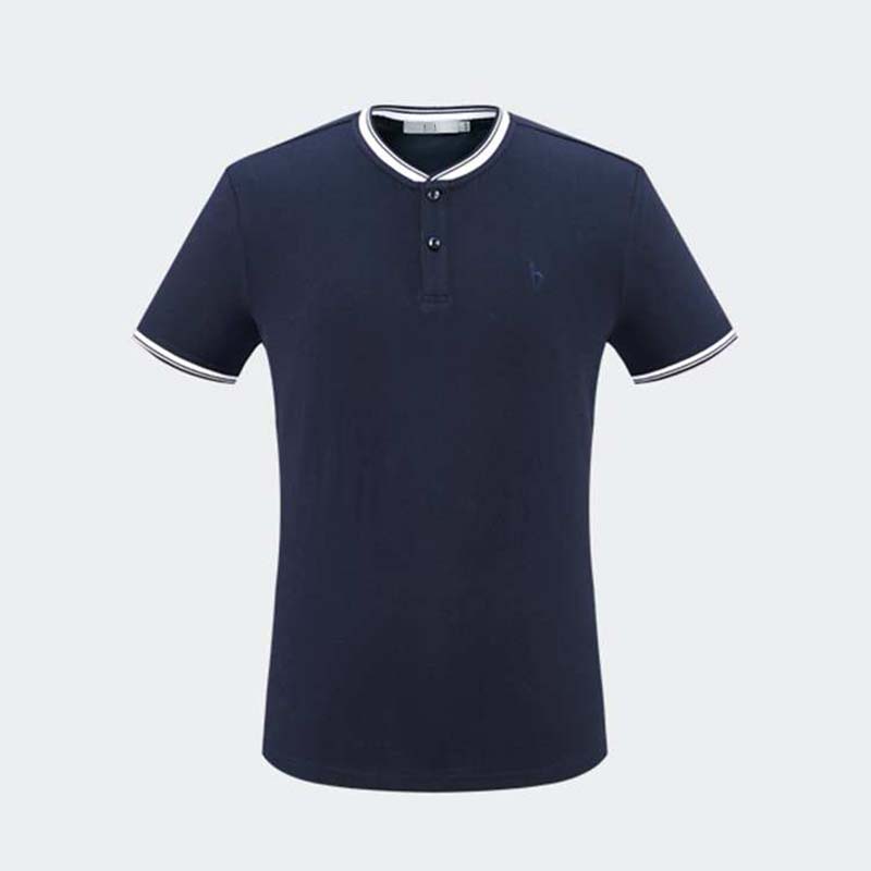 欧贝罗亚(oberora)男士polo衫 优品剪标时尚休闲基础简约绣花款短袖
