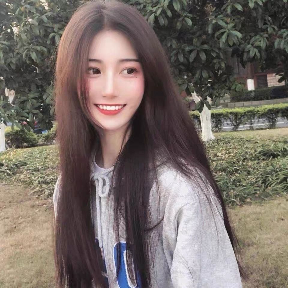 《假发女长直发中分无刘海黑长直蓬松气质长发逼真自然中长全头套式