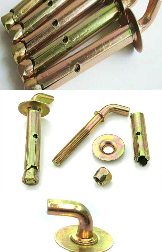 加长热水器挂钩 海尔热水器膨胀螺丝 膨胀螺丝钩m10*160 m10*100打16