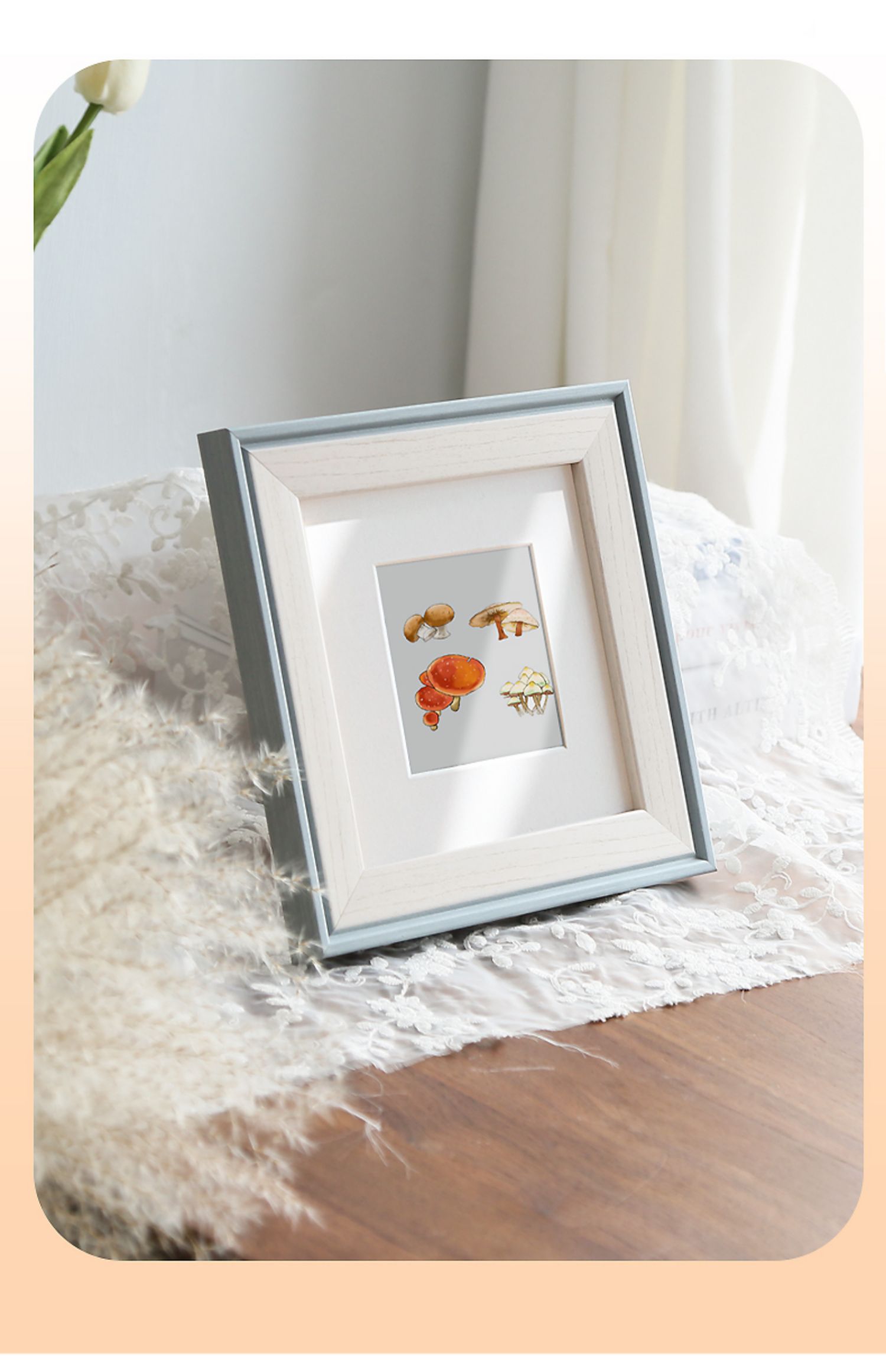 艺呈(yicheng)装饰用品/礼品 yicheng正方形小相框摆台儿童画框方10寸