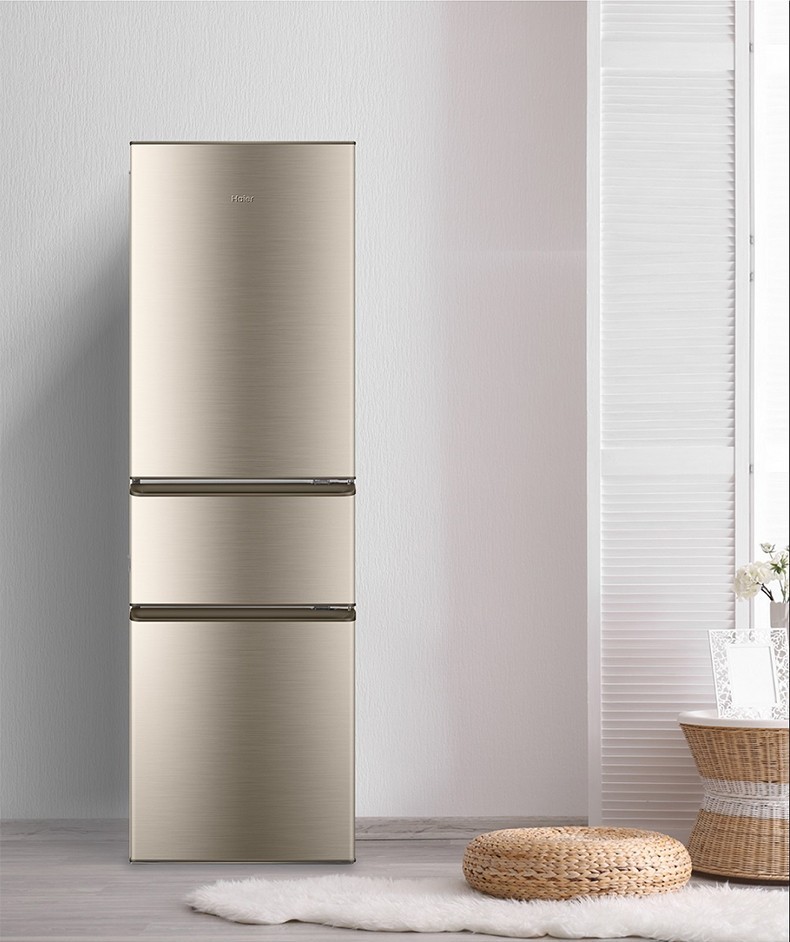 海尔(haier)冰箱bcd-218stps 海尔三门冰箱家用中型电冰箱宿舍租房用