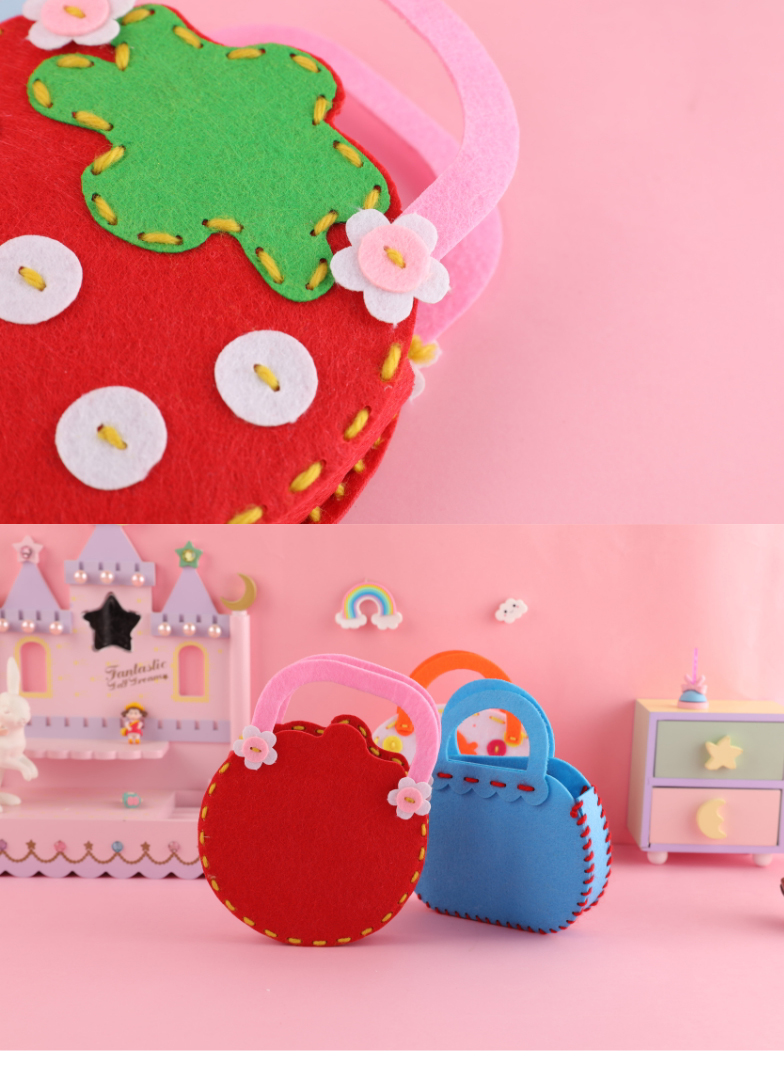 包包制作材料包幼儿园美劳课作业幼儿创意玩具 手工礼包小班》无著