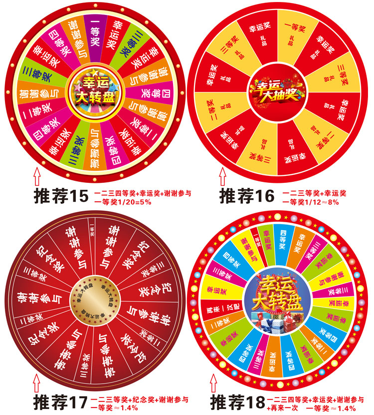 抽奖转盘幸运游戏大转盘娱乐开业庆典抽奖团建聚会游戏抽奖盘