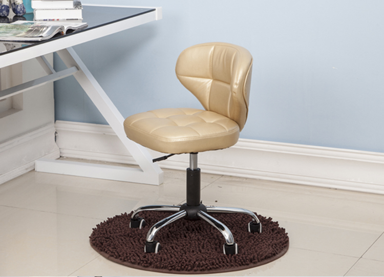 电脑椅家用靠背椅子办公椅小巧小型坐椅子滑轮学生学习书桌椅