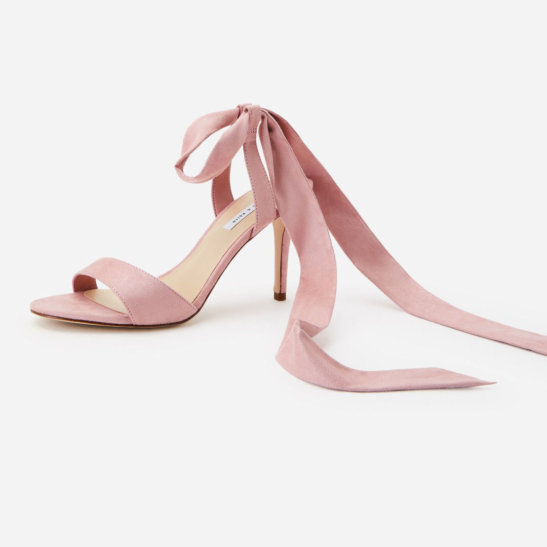 2021夏季新款小ck凉鞋一字带蝴蝶结细跟高跟鞋学生绑带仙女风女鞋