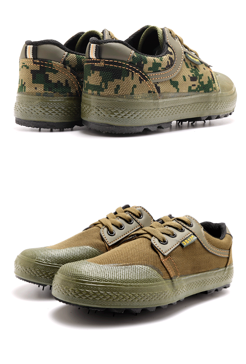 解放鞋男劳保鞋子工地专用鞋干活鞋女耐磨3517军胶鞋草原款收藏送袜