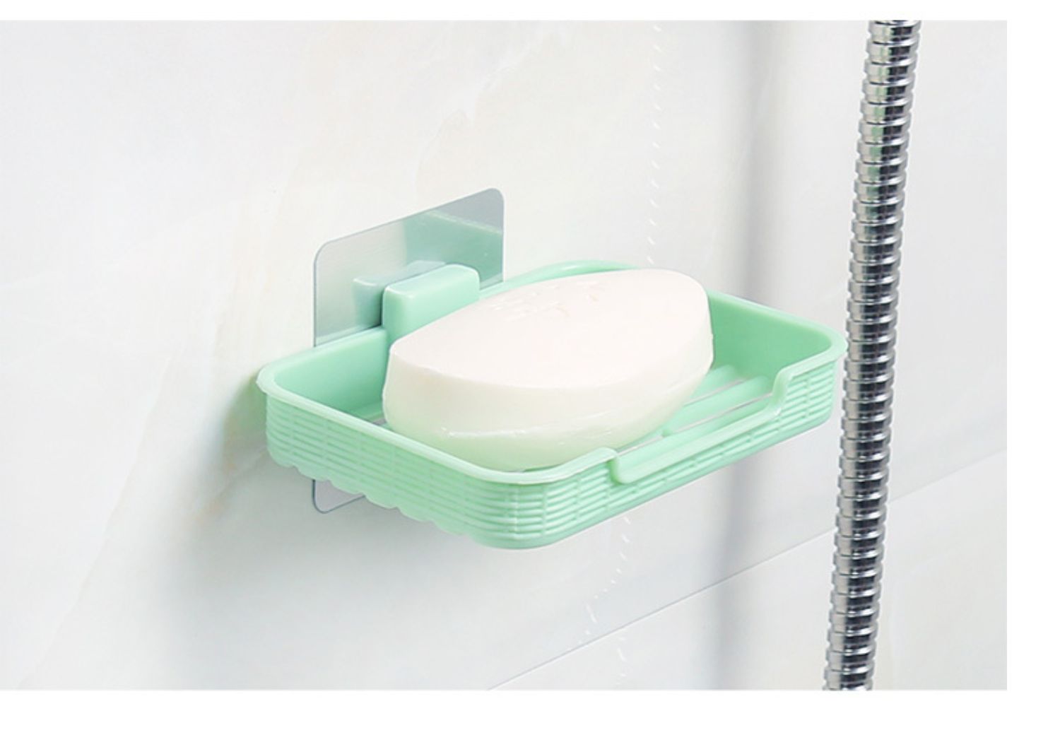 yicheng卫生间肥皂盒厕所壁挂墙壁香皂盒肥皂架挂式创意强力免打孔