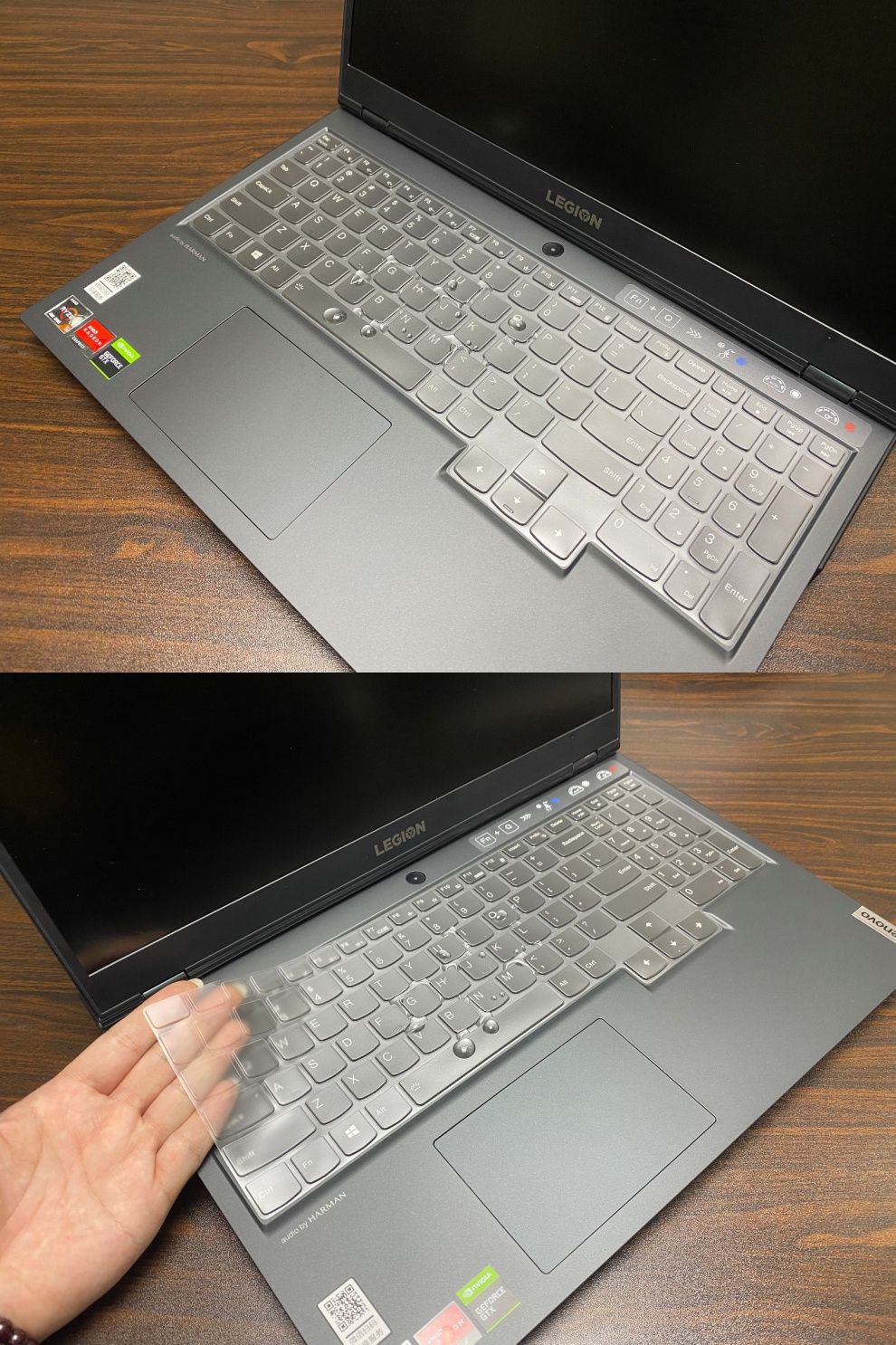 适用华硕(asus) 灵耀14键盘膜 u4700j 14英寸笔记本 高清屏幕膜 键盘