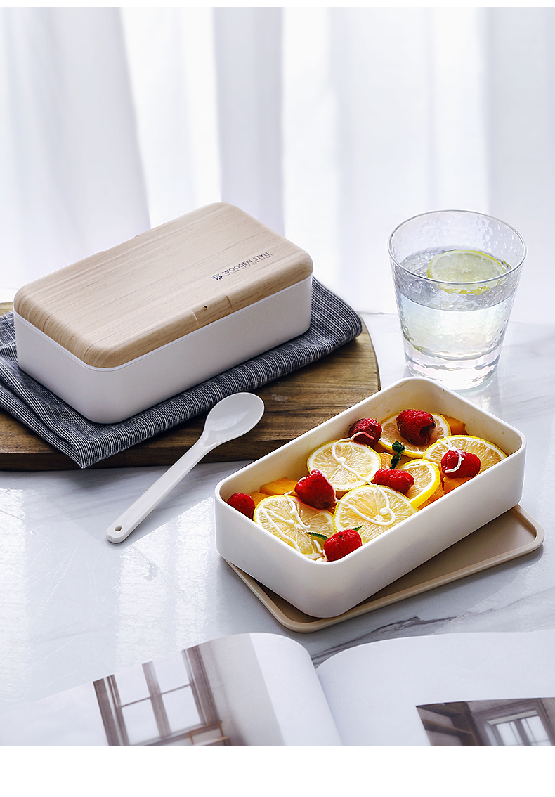 拓进家居器皿593829581977 网红便携饭盒学生可爱上班族简约加热大