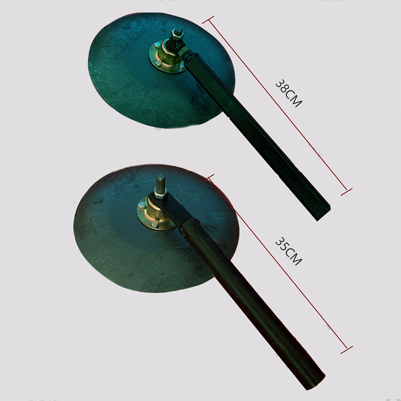 弹痕圆盘犁耙片覆土器锰钢犁开沟翻土合盖土盘起垄扶梗地膜覆盖机配件
