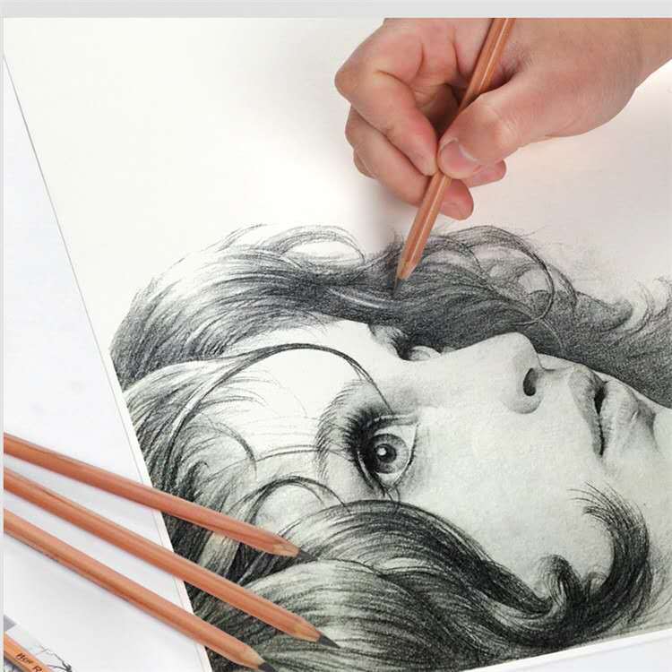超级新品 4k/8k铅画纸素描纸美术画画纸手绘纸素描速写涂鸦绘画纸