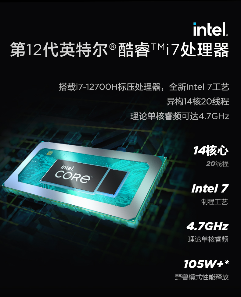 联想lenovo拯救者y9000p202216英寸游戏笔记本电脑12代英特尔酷睿i7
