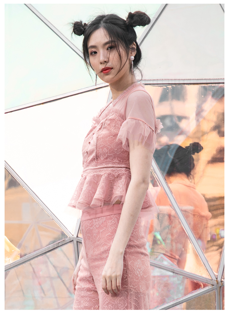 菲儿女装2020夏新款两件套上下装矮个子套装短袖上衣长裤