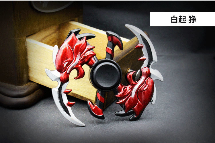 指尖陀螺荣耀金属儿童玩具成人男孩手指陀螺减压指间陀螺持久