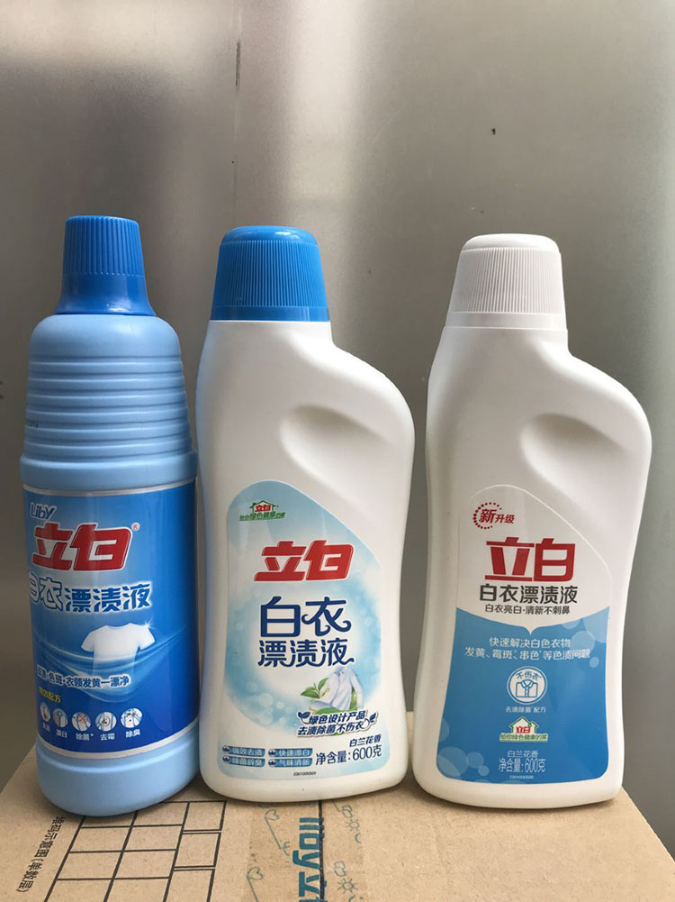 立白白衣漂渍液600g*1 去渍漂白除菌除臭漂白剂无味不伤衣