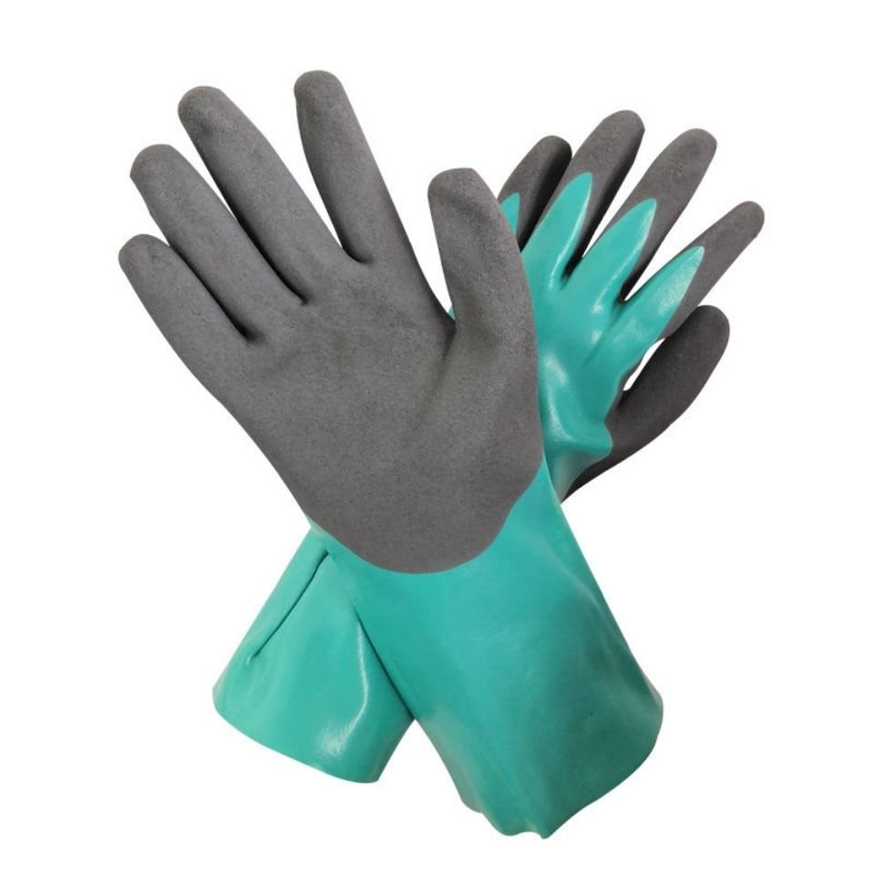 防水加长杀鱼水产防夹防刺防扎卖鱼杀鱼专用手套防滑加厚抓鱼赶海薄款