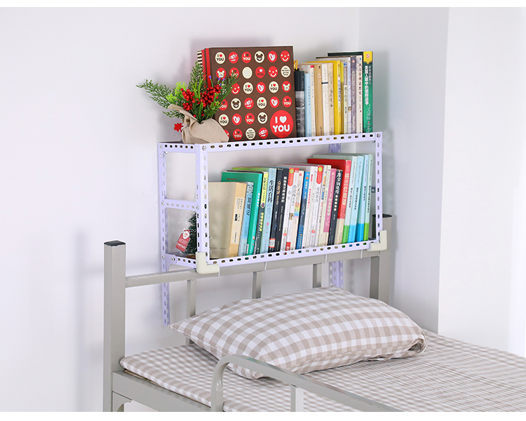 逸家伴侣大学生宿舍收纳床上书架上铺置物架床头储物柜下铺寝室神器架