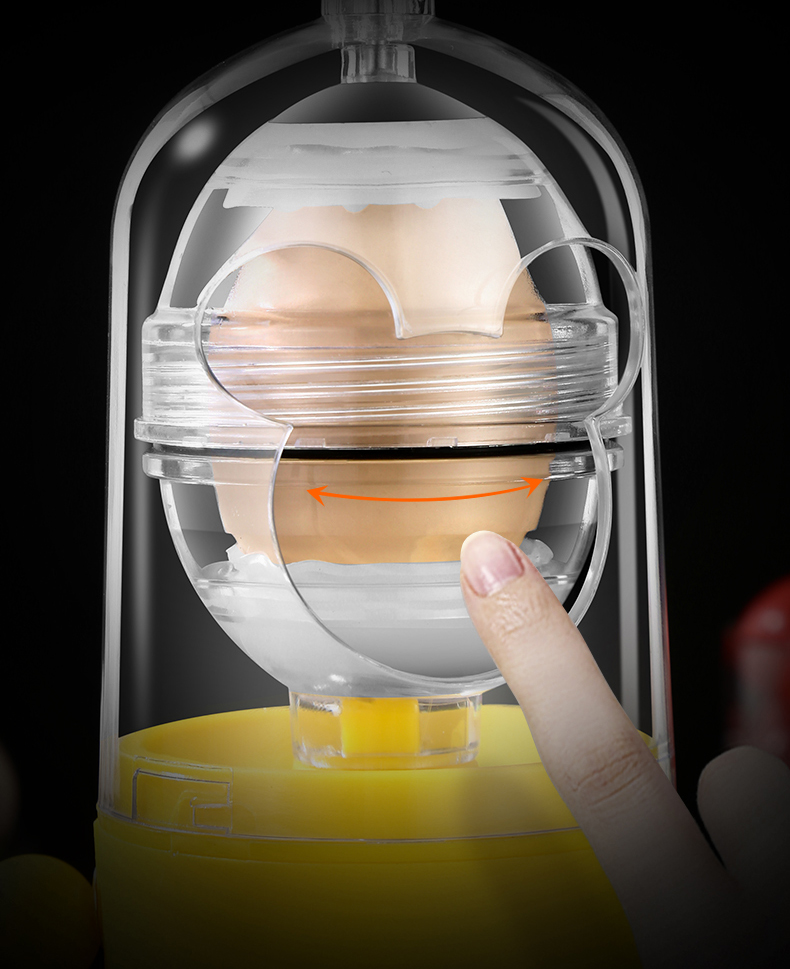 haoyangdao黄金鸡蛋扯蛋器甩蛋机摇蛋手动打蛋清蛋白和蛋黄混合器家用