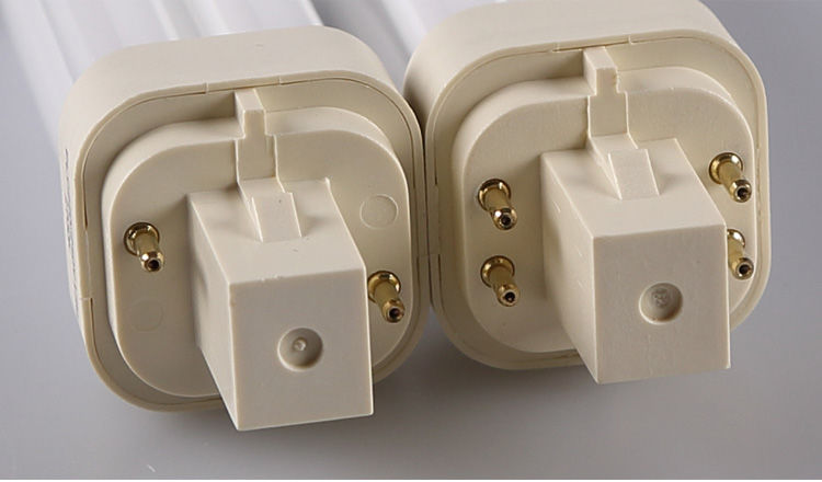 雷士节能灯泡插管2针4针9w/13w/18w横插筒灯插口灯管nft-2u-2p-4p