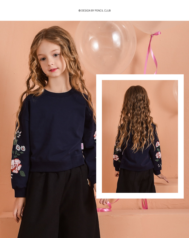 铅笔俱乐部(pencil club)婴童卫衣 铅笔俱乐部童装2020秋装新款女童