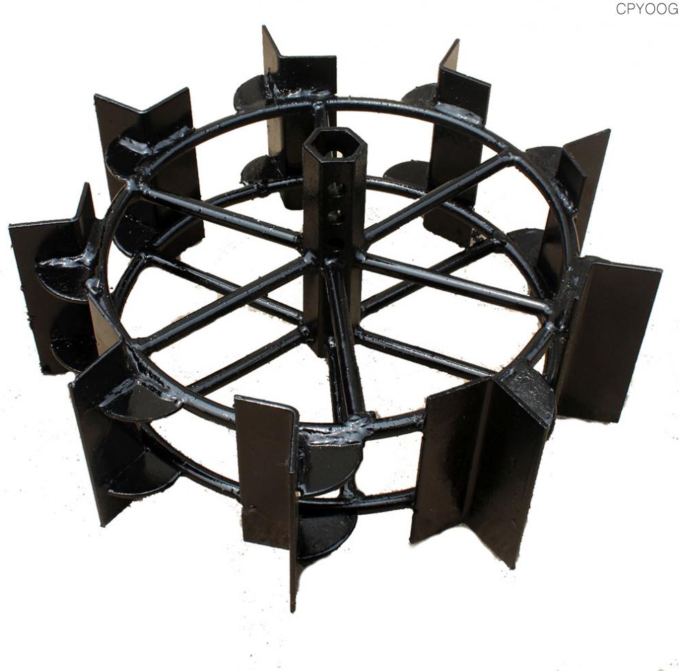 定做微耕机铁轮滑轮行走轮小铁轮爬行轮一对的价格