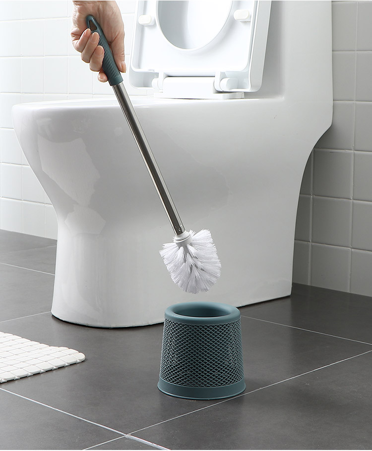 卫生间马桶刷家用厕所刷洁厕刷洗厕所无死角刷子壁挂器挂墙式 yicheng