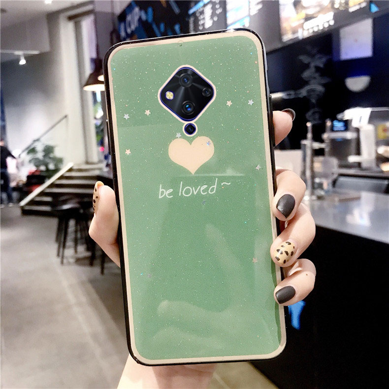 vivos5手机壳viv0s5全包vivos5保护软边套v1vos5时尚爱心vovo外壳vovi