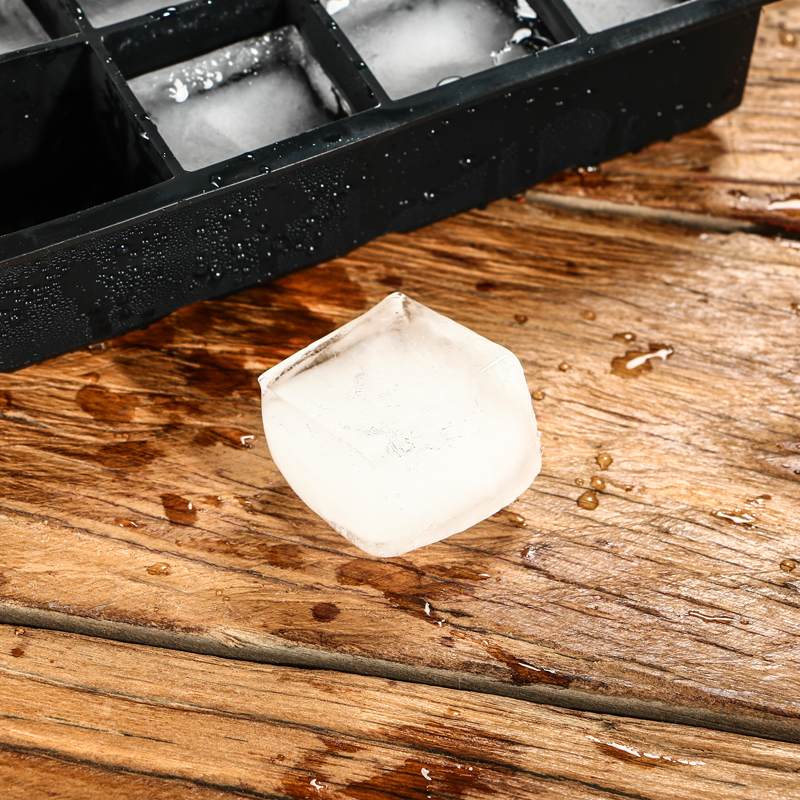 艺呈硅胶球形冰块15格冰格模具 酒吧威士忌圆形制冰器 鸡尾酒冰块模型