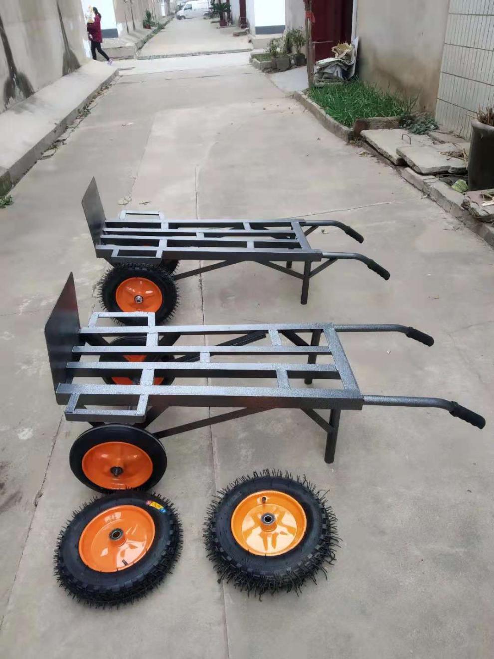 加厚老虎车二轮手推车载重王车搬运车物流车拉货车手拉车拖车