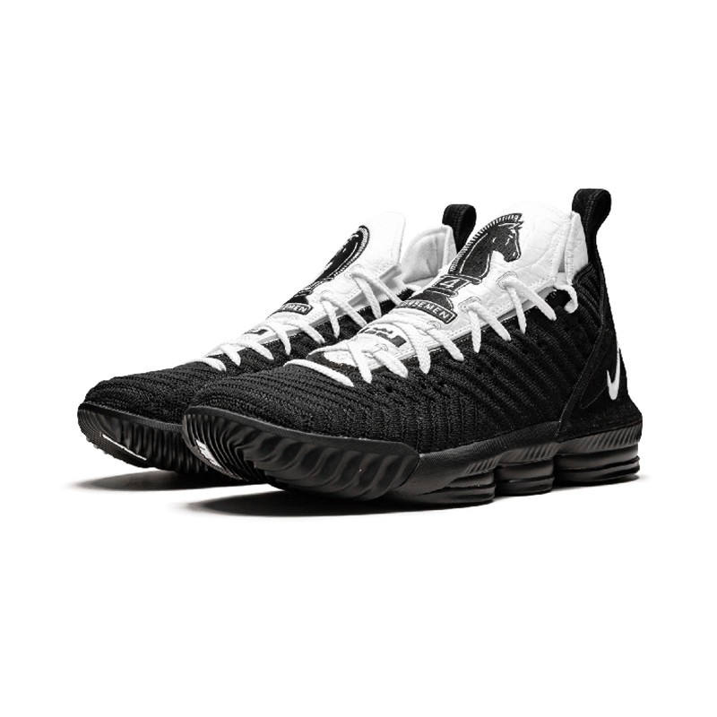 nike耐克19新款男鞋lebron16詹姆斯16代黑白缓震耐磨实战篮球鞋